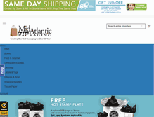 Tablet Screenshot of midatlanticpackaging.com
